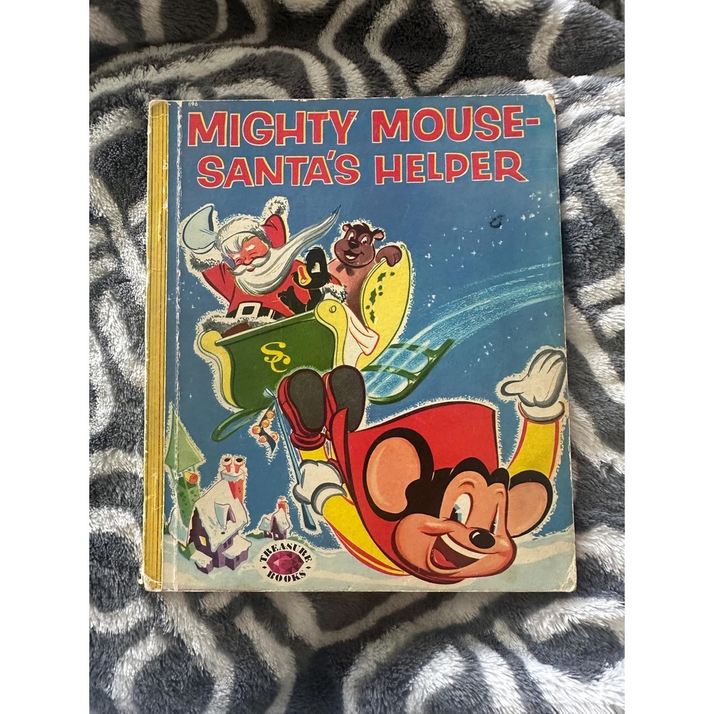 1955 Mighty Mouse Santa Helper Book